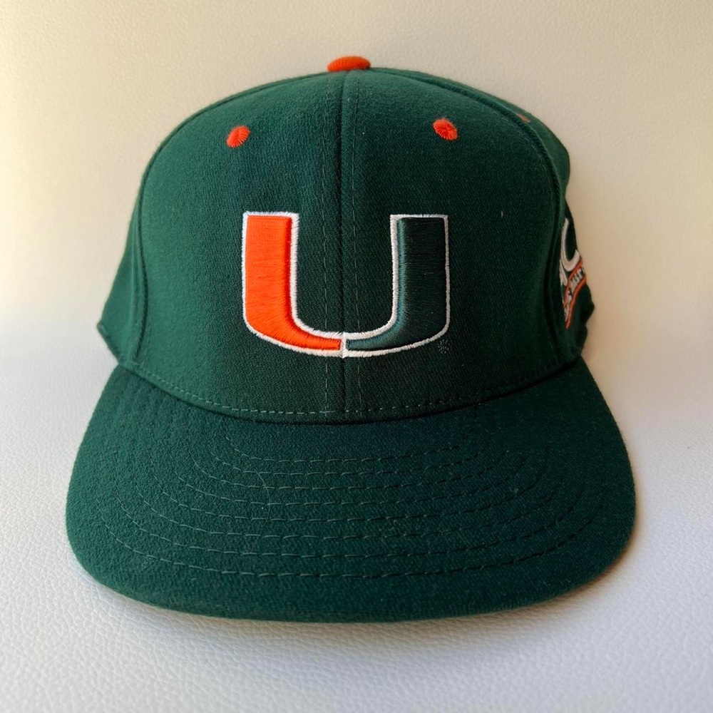 Vintage Miami Hurricanes FlexFit Fitted Hat